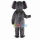 Grey Elephant Mascot Costume Grey Elephant Mascot Costume
