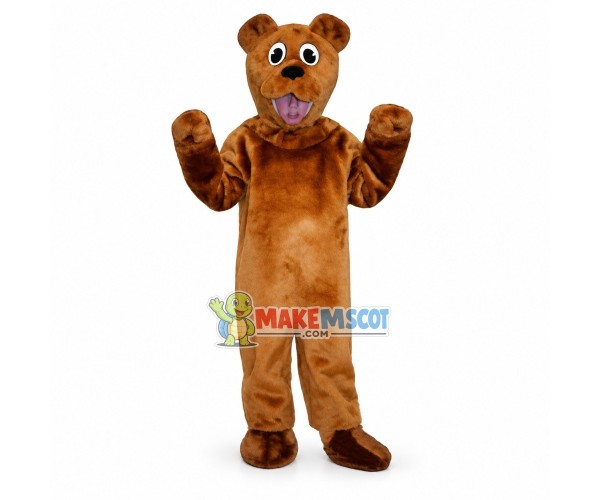 Brown Bear Mascot Costume Brown Bear Mascot Costume