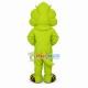 Yellow Triceratops Mascot Costume Yellow Triceratops Mascot Costume