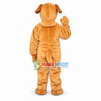 Golden Dog Mascot Costume	