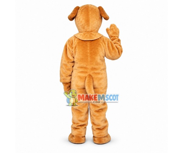 Golden Dog Mascot Costume Golden Dog Mascot Costume