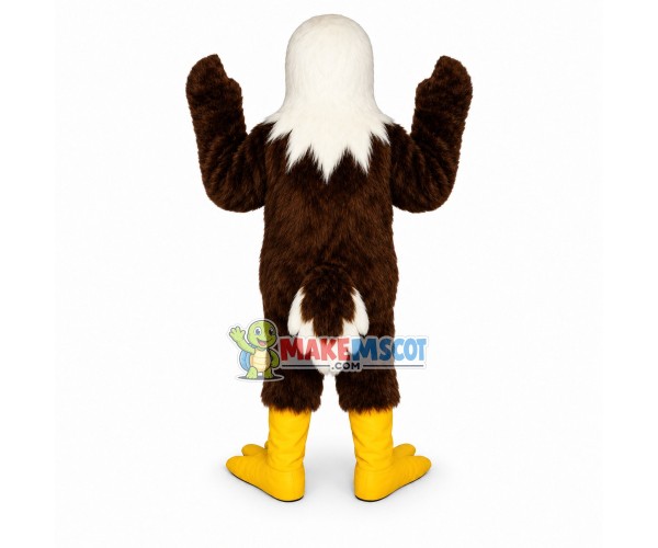Bald Eagle Long Fur Mascot Costume Bald Eagle Long Fur Mascot Costume