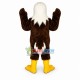Bald Eagle Long Fur Mascot Costume Bald Eagle Long Fur Mascot Costume