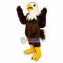 Bald Eagle Long Fur Mascot Costume	