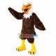 Professional Bald Eagle Long Fur Mascot Costume Professional Bald Eagle Long Fur Mascot Costume
