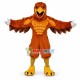 Muscle Brown Hawk Mascot Costume	
