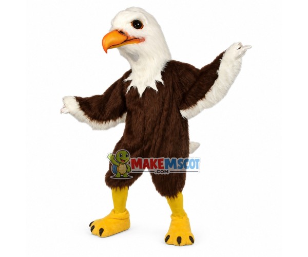 Realistic Bald Eagle Mascot Costume Realistic Bald Eagle Mascot Costume