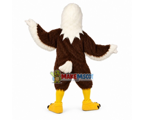 Realistic Bald Eagle Mascot Costume Realistic Bald Eagle Mascot Costume