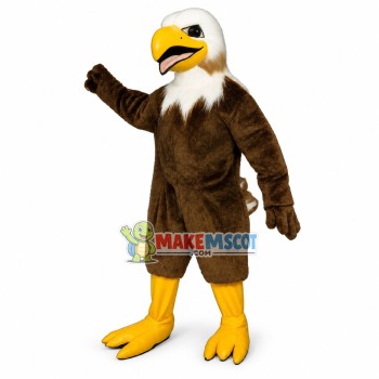 Screaming Bald Eagle Mascot Costume	