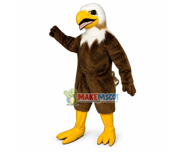Screaming Bald Eagle Mascot Costume Screaming Bald Eagle Mascot Costume