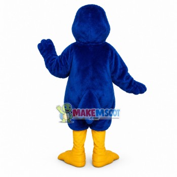 Fierce Blue Eagle Mascot Costume Fierce Blue Eagle Mascot Costume