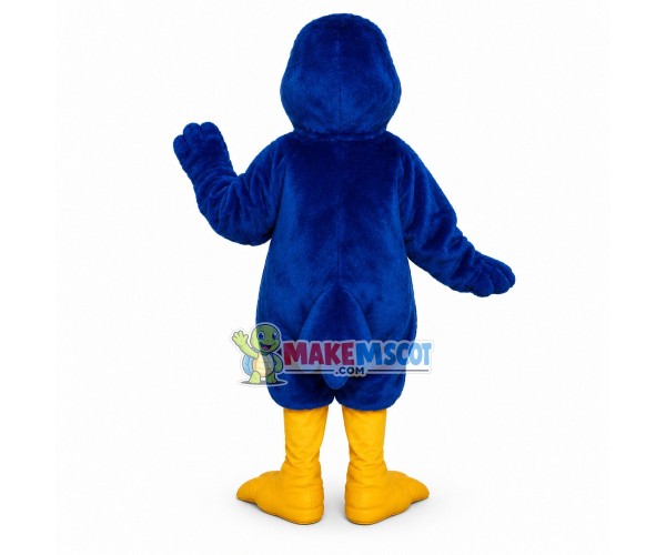 Fierce Blue Eagle Mascot Costume Fierce Blue Eagle Mascot Costume