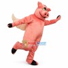 Flying Pig Mascot Costume	