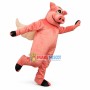 Flying Pig Mascot Costume	