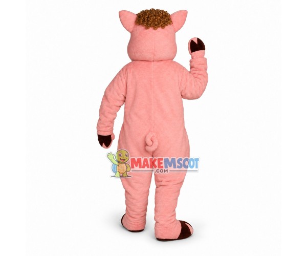 Lady Pig Mascot Costume	