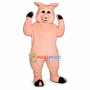 Smiling Pig Mascot Costume	