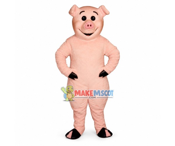Happy Pig Mascot Costume Happy Pig Mascot Costume