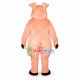 Fat Adult Pig Mascot Costume Fat Adult Pig Mascot Costume
