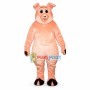 Fat Adult Pig Mascot Costume	