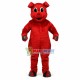 Rudy the Red Pig Mascot Costume Rudy the Red Pig Mascot Costume