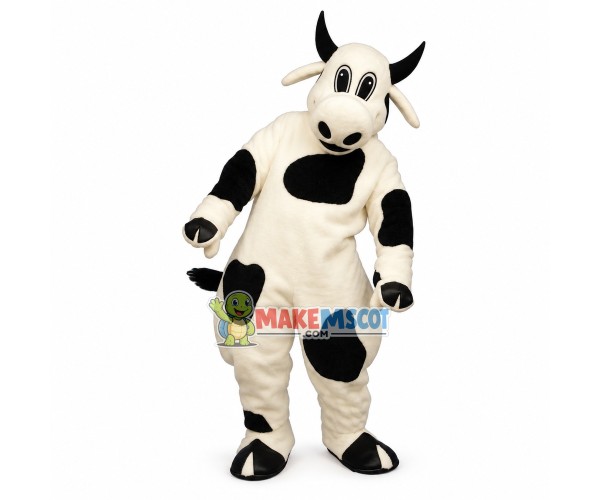Professional Cow Mascot Costume	