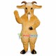 Light brown Goat Mascot Costume Light brown Goat Mascot Costume