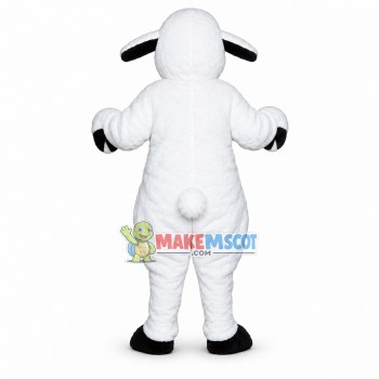 Suffolk Sheep Mascot Costume Suffolk Sheep Mascot Costume