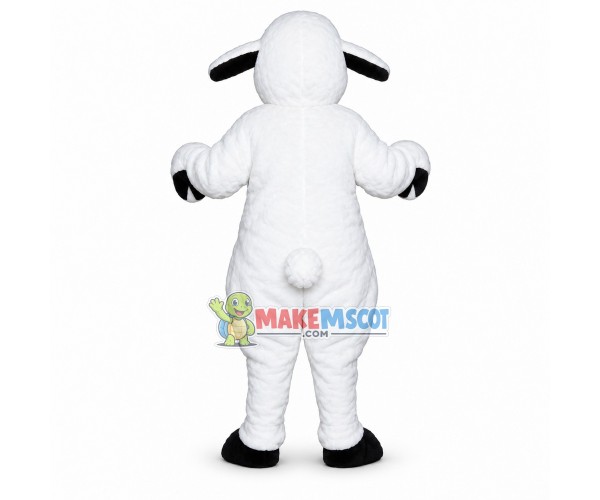 Suffolk Sheep Mascot Costume Suffolk Sheep Mascot Costume