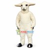 White Lamb Mascot Costume	