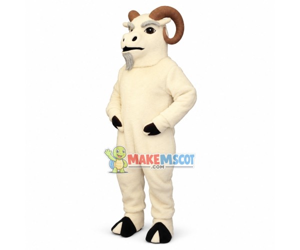 Old Dall Sheep Mascot Costume	