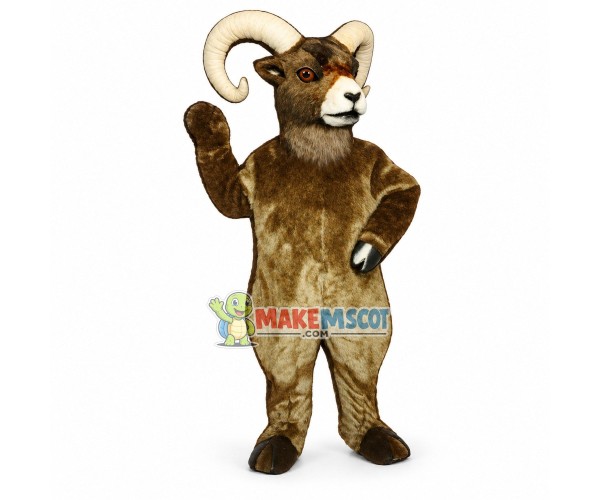 Bighorn Ram Animal Mascot Costume	