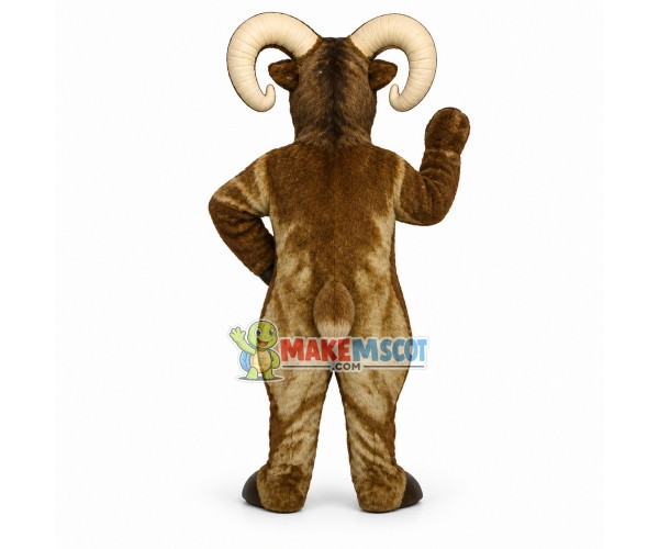 Bighorn Ram Animal Mascot Costume Bighorn Ram Animal Mascot Costume