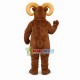 Brown Ram Animal Mascot Costume Brown Ram Animal Mascot Costume