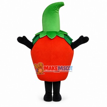 Lightweight Cartoon Red Delicious Apple Mascot Adult Costume	
