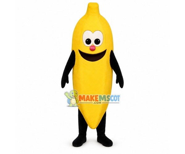 Deluxe Cartoon Red-nosed Banana Lightweight Mascot Costume Deluxe Cartoon Red-nosed Banana Lightweight Mascot Costume