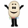 Deluxe Cartoon Boiled Egg Lightweight Mascot Adult Costume 