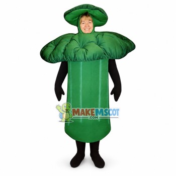Deluxe Broccoli Lightweight Mascot Adult Costume Deluxe Broccoli Lightweight Mascot Adult Costume