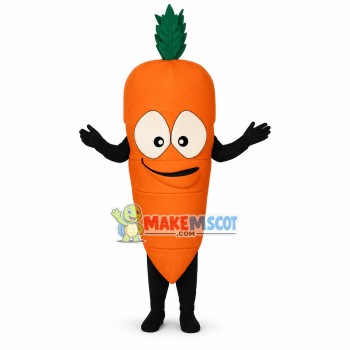 Deluxe Cartoon Carrot Lightweight Mascot Costume Deluxe Cartoon Carrot Lightweight Mascot Costume