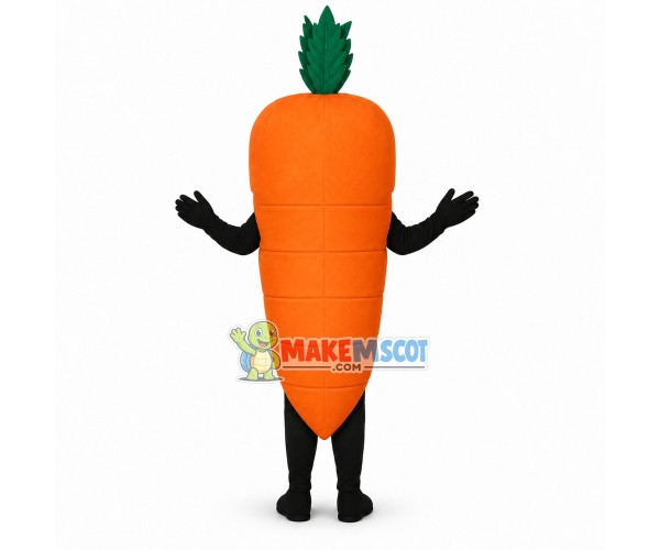 Deluxe Cartoon Carrot Lightweight Mascot Costume Deluxe Cartoon Carrot Lightweight Mascot Costume