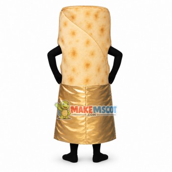 Deluxe Burrito Lightweight Mascot Costume Deluxe Burrito Lightweight Mascot Costume