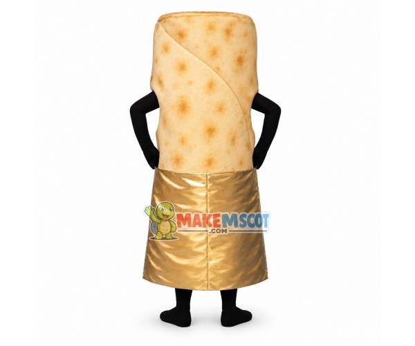 Deluxe Burrito Lightweight Mascot Costume Deluxe Burrito Lightweight Mascot Costume