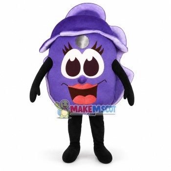 Deluxe Cartoon Purple Cabbage Lightweight Mascot Costume Deluxe Cartoon Purple Cabbage Lightweight Mascot Costume