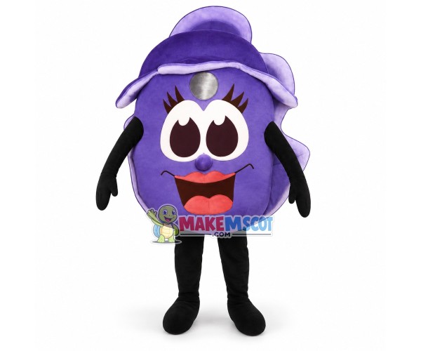 Deluxe Cartoon Purple Cabbage Lightweight Mascot Costume Deluxe Cartoon Purple Cabbage Lightweight Mascot Costume