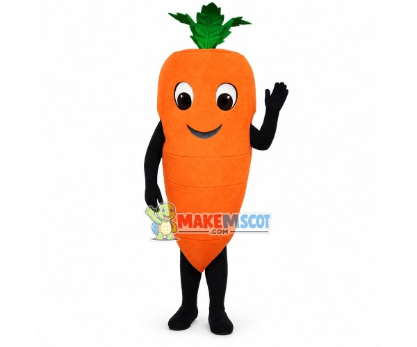 2nd Version Of Deluxe Cartoon Carrot Lightweight Mascot Costume 2nd Version Of Deluxe Cartoon Carrot Lightweight Mascot Costume
