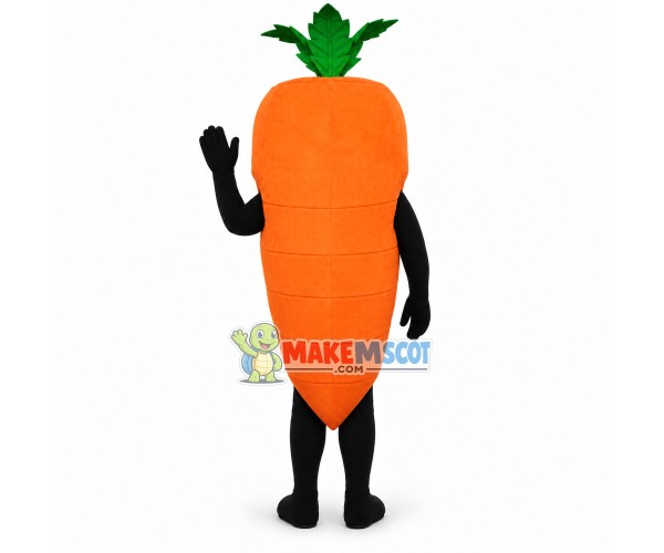 2nd Version Of Deluxe Cartoon Carrot Lightweight Mascot Costume 2nd Version Of Deluxe Cartoon Carrot Lightweight Mascot Costume