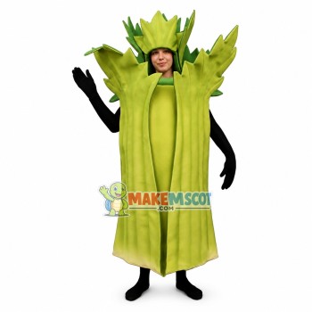 Deluxe Celery Lightweight Mascot Costume Deluxe Celery Lightweight Mascot Costume