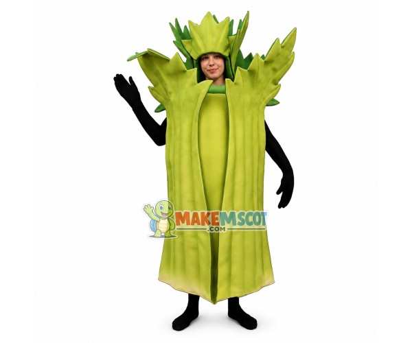 Deluxe Celery Lightweight Mascot Costume Deluxe Celery Lightweight Mascot Costume