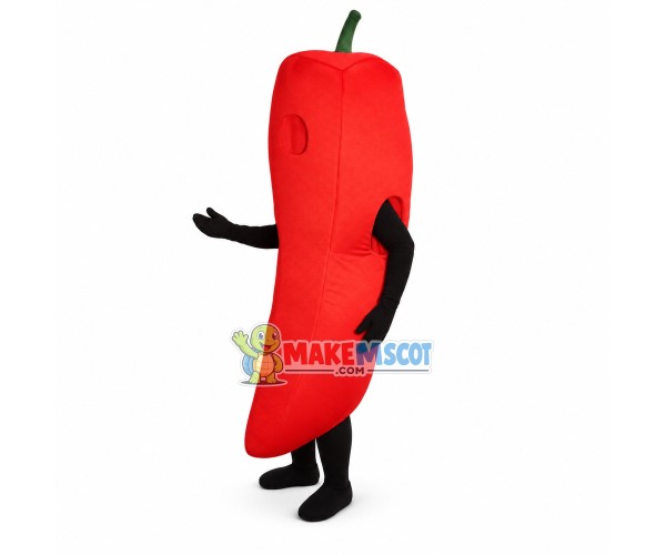 Deluxe Chili Pepper Lightweight Mascot Costume Deluxe Chili Pepper Lightweight Mascot Costume