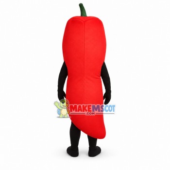 Deluxe Chili Pepper Lightweight Mascot Costume Deluxe Chili Pepper Lightweight Mascot Costume