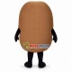 Huge Cartoon Coffee Bean Mascot Adult Costume Huge Cartoon Coffee Bean Mascot Adult Costume